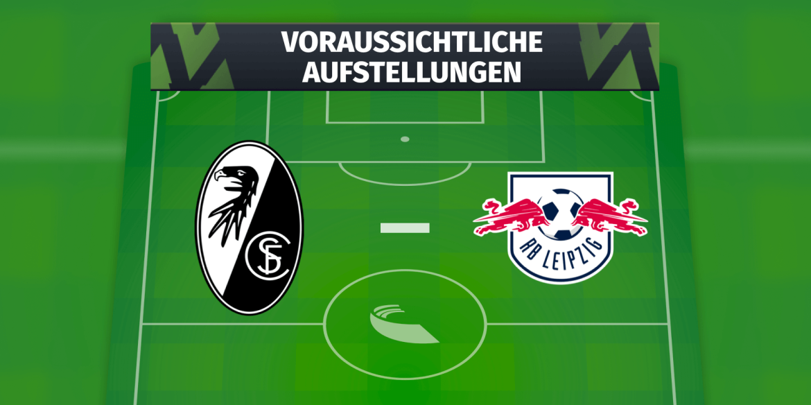 Sport-Club Freiburg – RB Leipzig: Die voraussichtlichen Aufstellungen